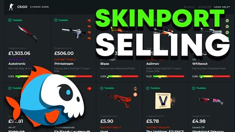 skinport verkaufen|How to SELL Counter Strike Skins on Skinport